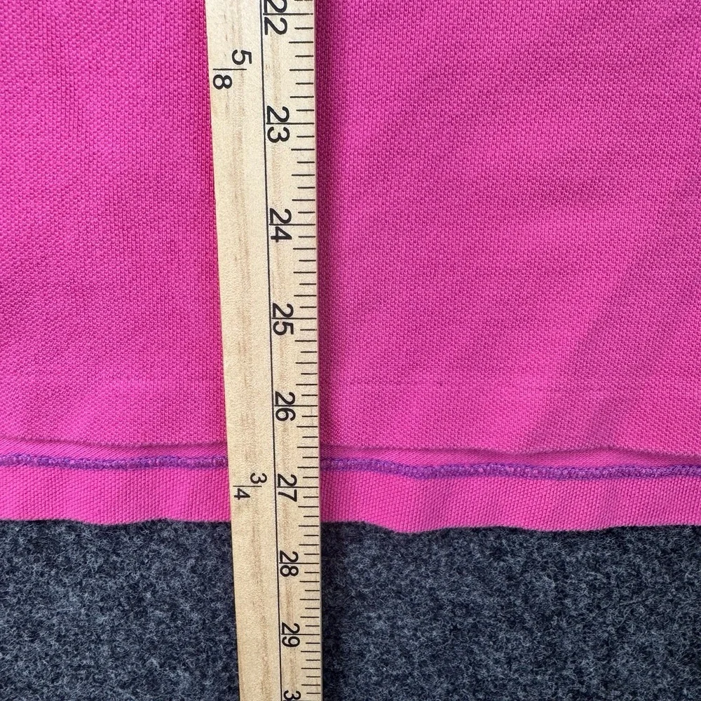 Polo Ralph Lauren Dip Dye Tie Ombre Fade Polo Shirt Size XL Custom Fit Pink Blue